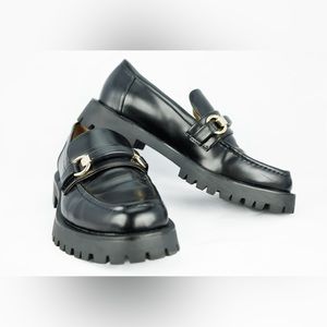 Zara Lugsole Loafers